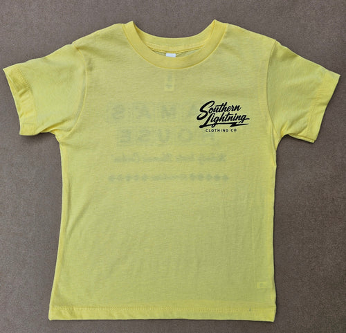 Mama's House Short Sleeve T-Shirt in Yellow