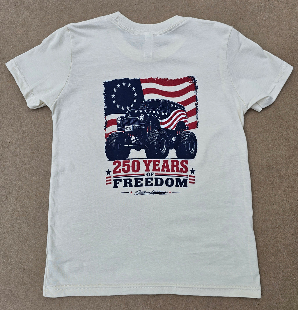 Monster Truck Freedom Short Sleeve T-Shirt *Limited Edition*