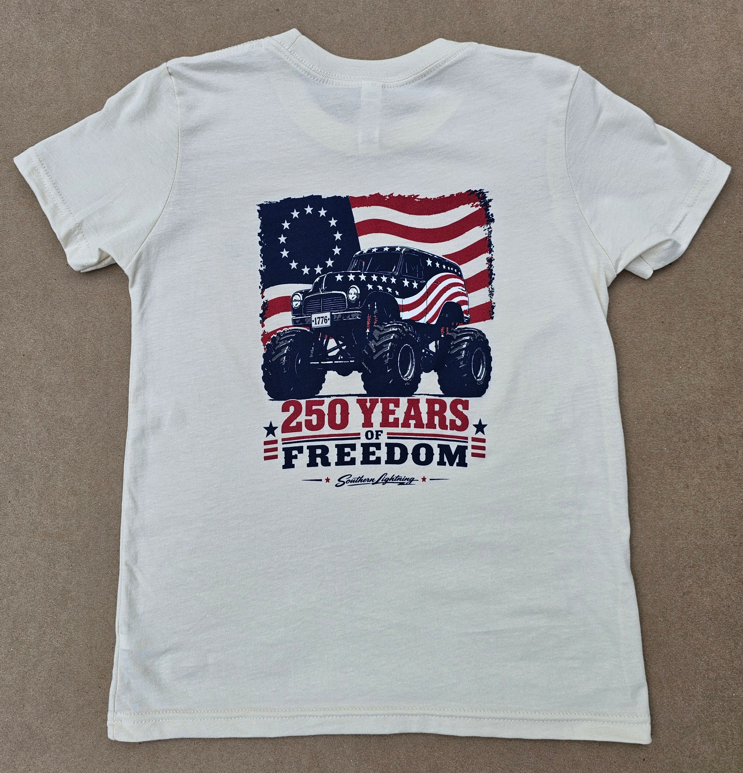 Monster Truck Freedom Short Sleeve T-Shirt *Limited Edition*
