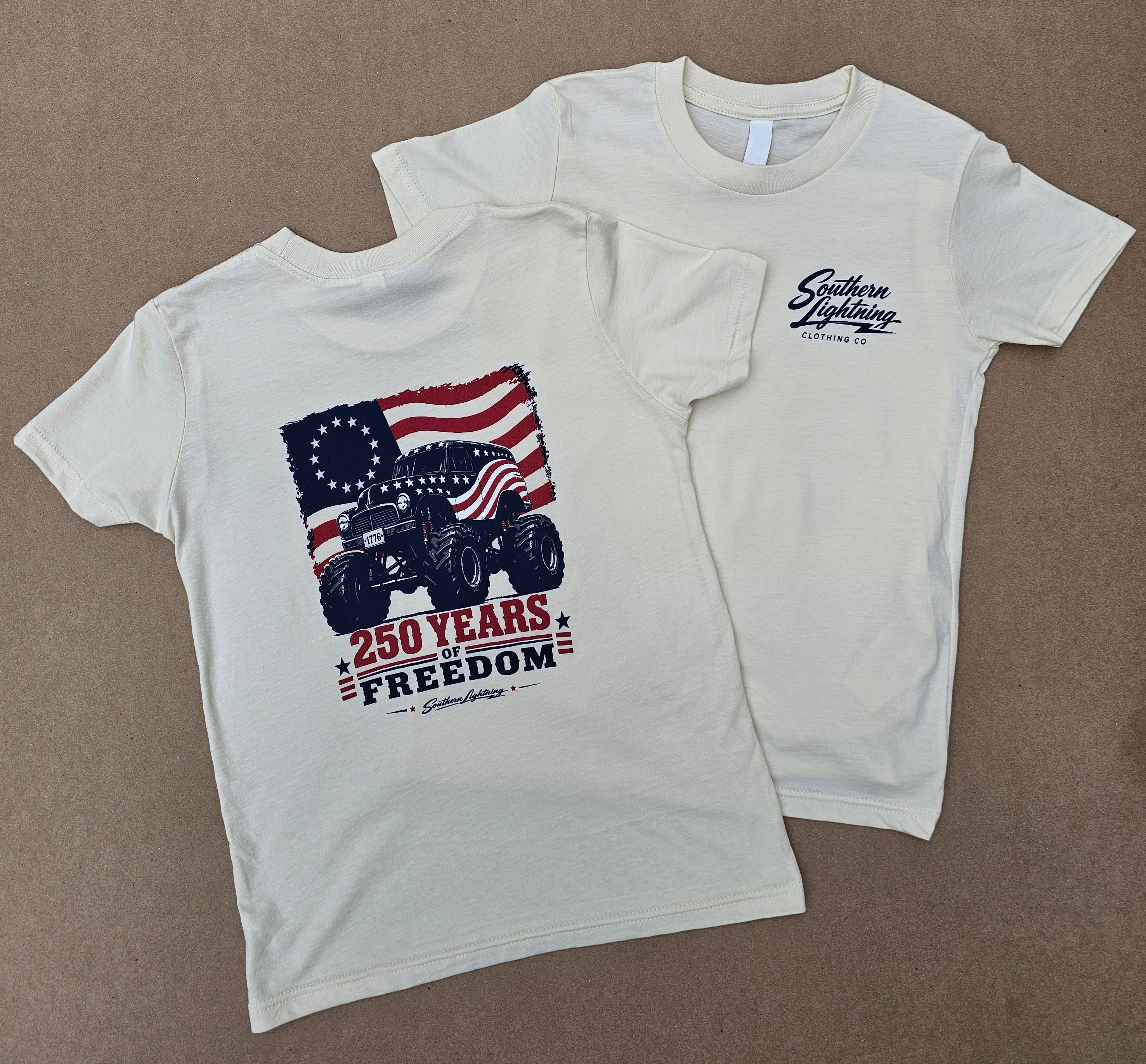 Monster Truck Freedom Short Sleeve T-Shirt *Limited Edition*