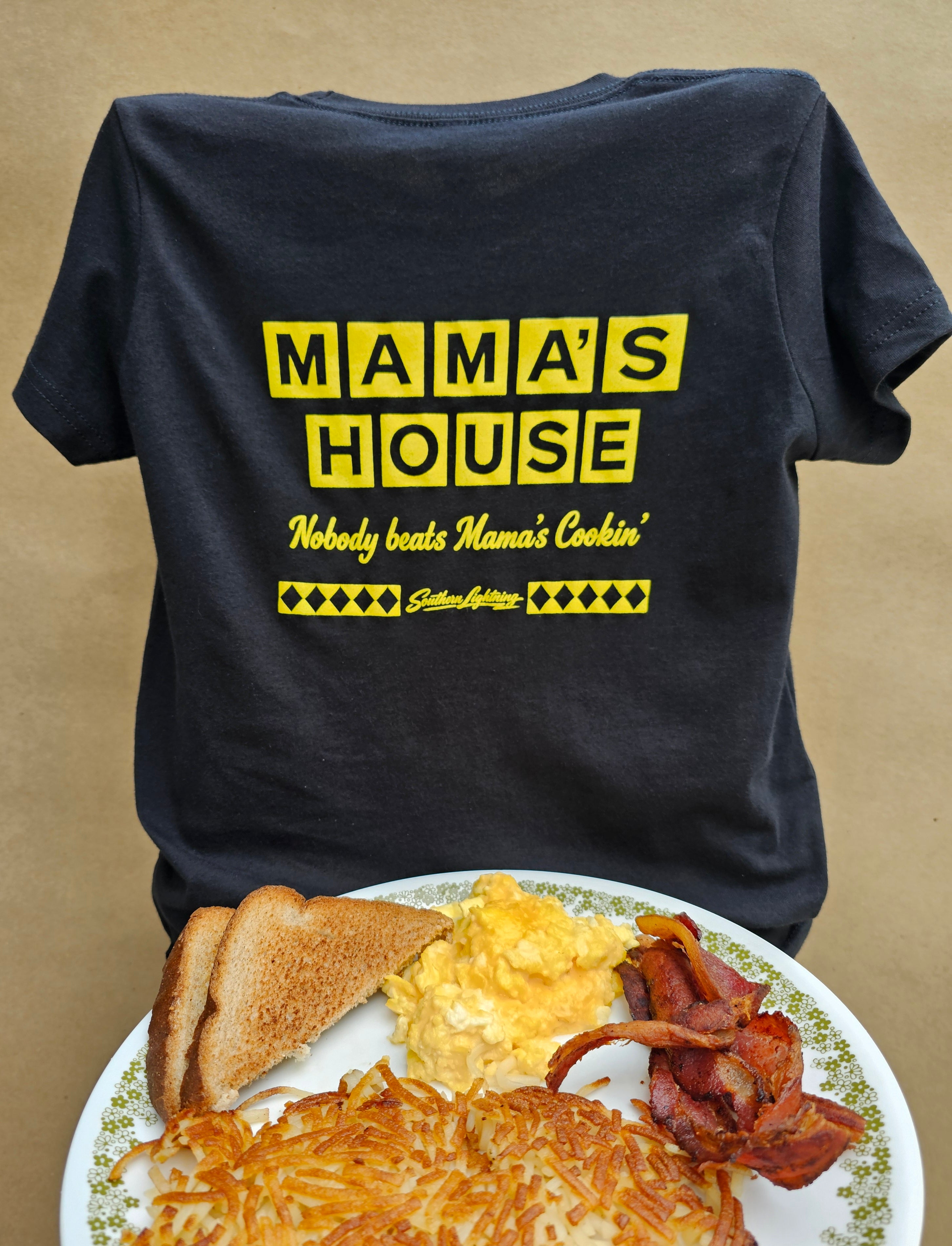 Mama's House Short Sleeve T-Shirt in Black
