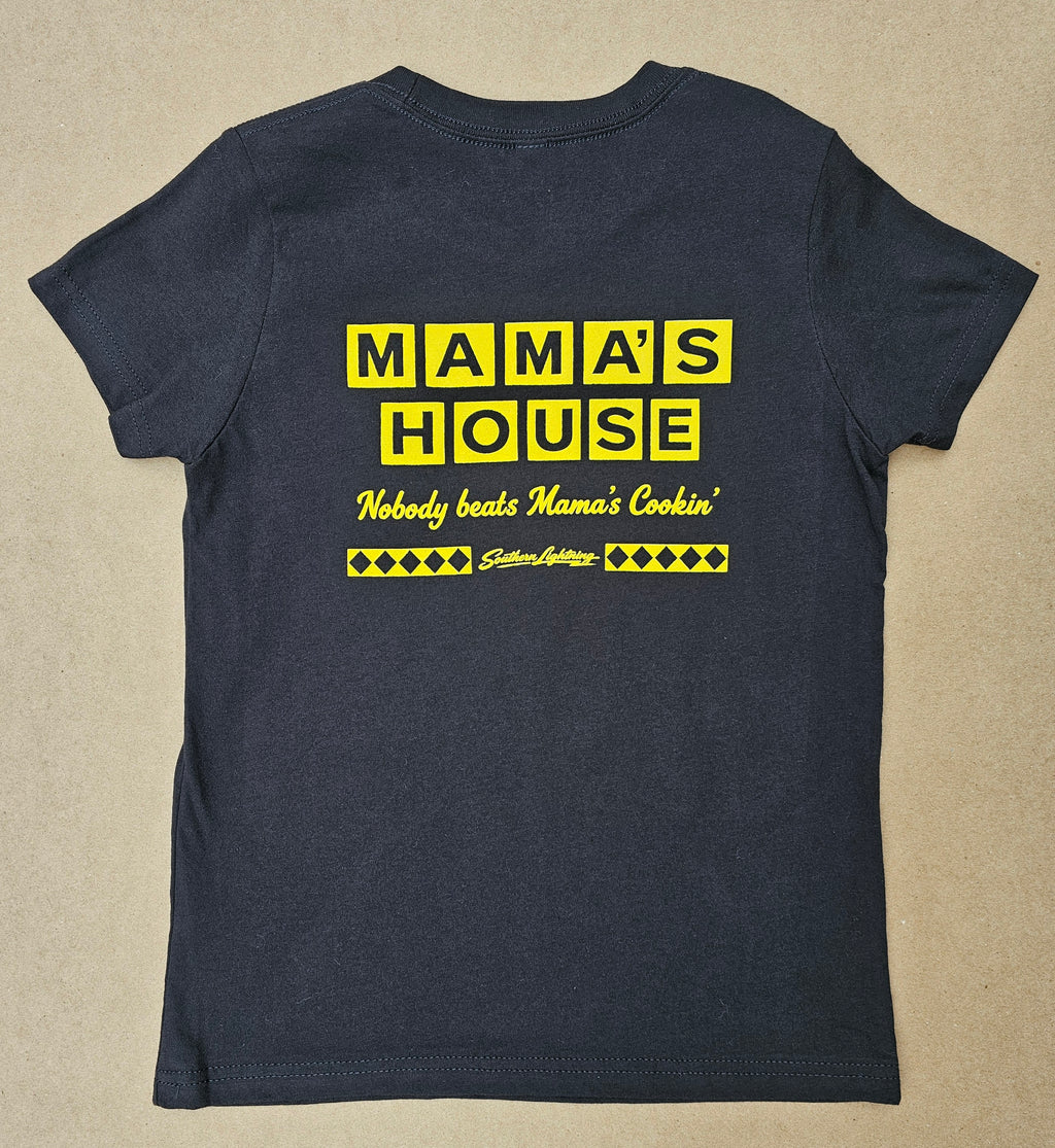 Mama's House Short Sleeve T-Shirt in Black