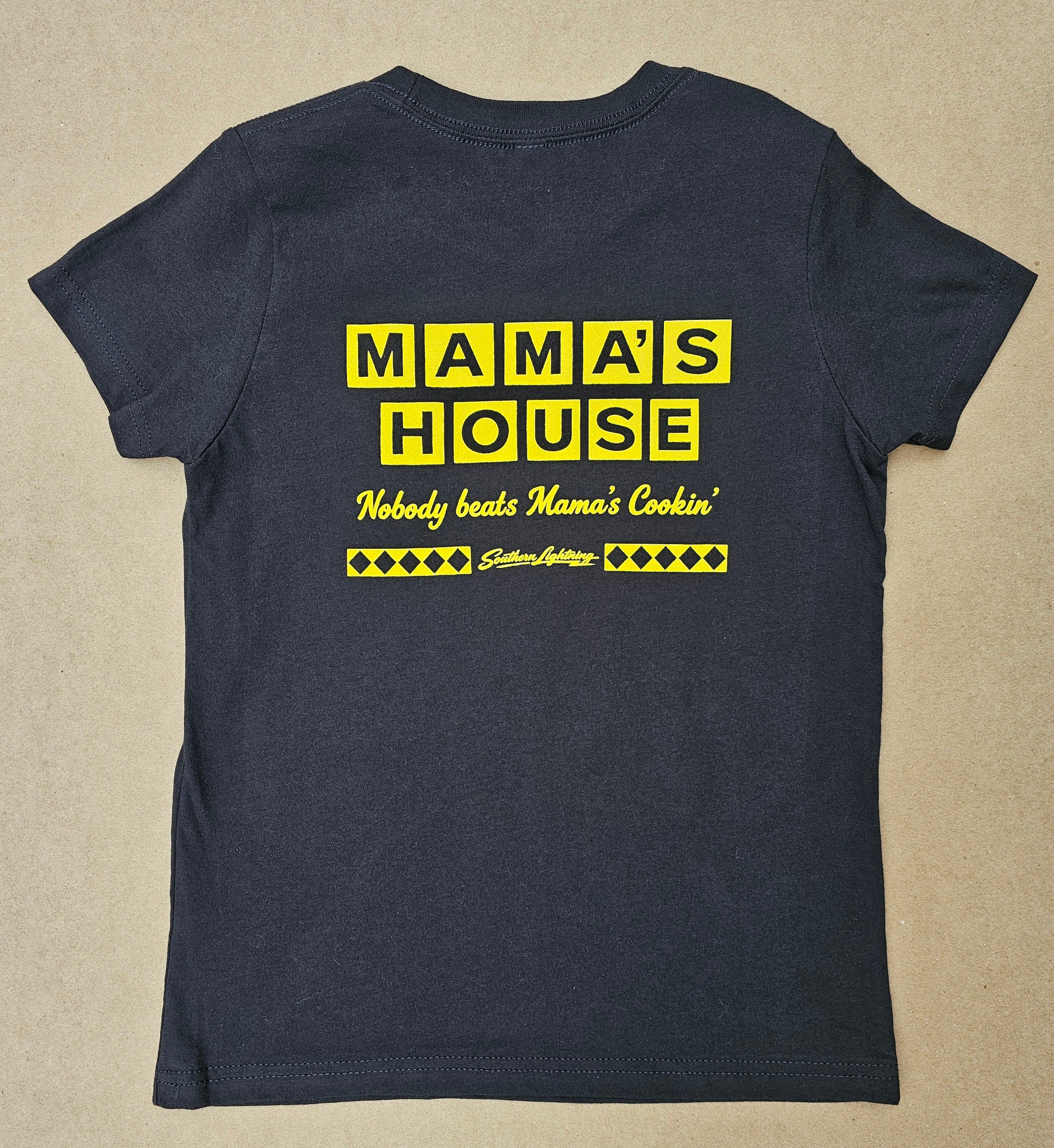 Mama's House Short Sleeve T-Shirt in Black