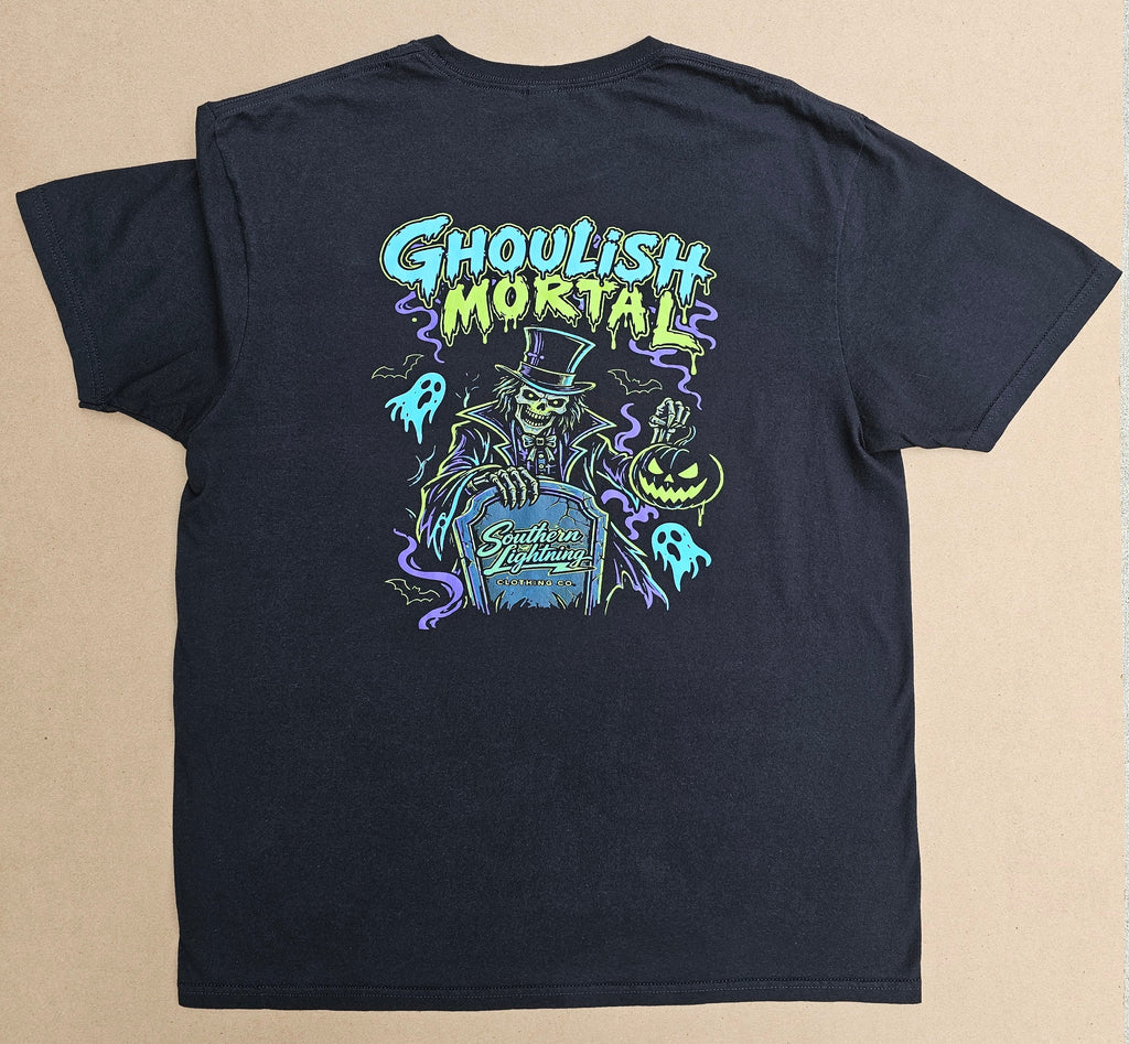 Adult Ghoulish Mortal Short Sleeve T-shirt